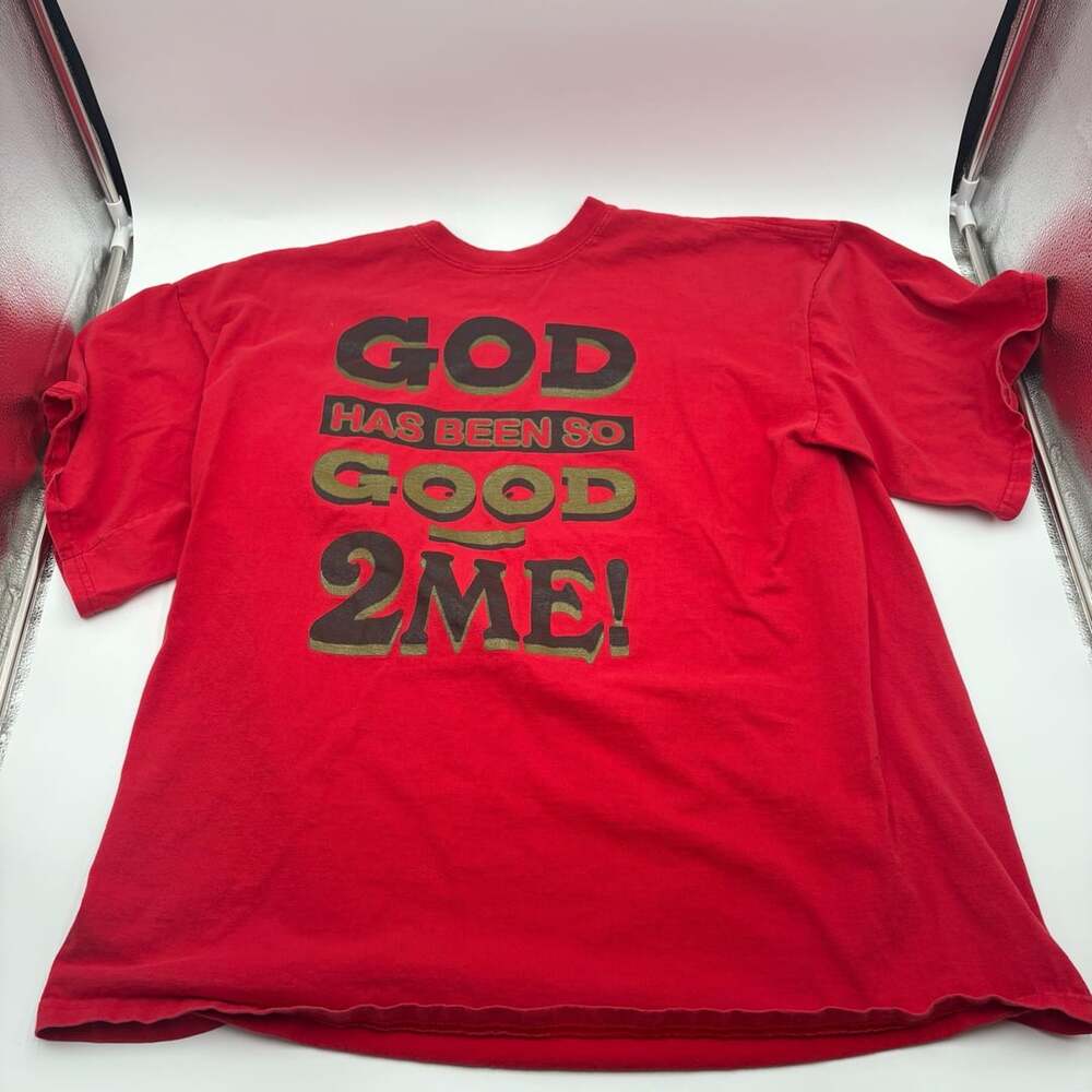 Vintage Christian T Shirt Mens Size Large 90s God Has Been So Good Made In USA